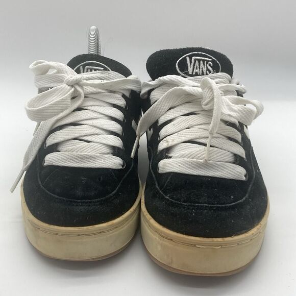 Mens Size 7 Vintage 1990s Y2K Vans Fat Tongue Skate Skateboard Chunky Sneakers - Picture 2 of 9